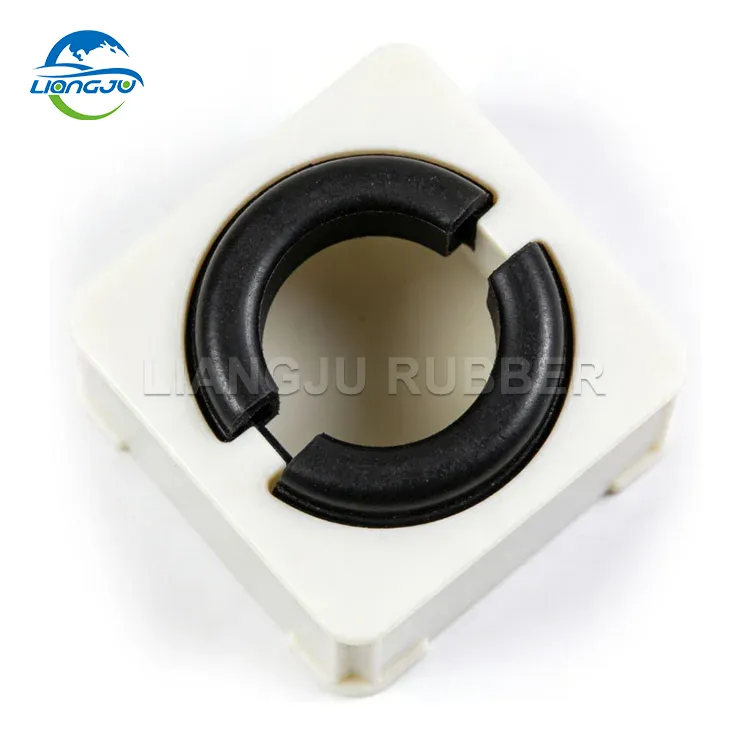 Delené gumené priechodky